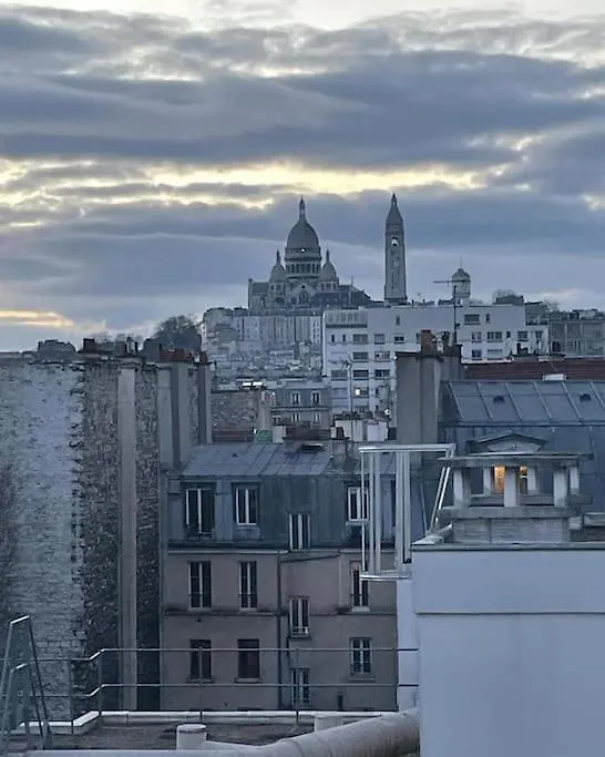 Vue Sur Le Sacre Coeur Montmartre Apartment Paris