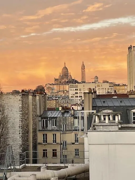 Vue Sur Le Sacre Coeur Montmartre Apartment Paris